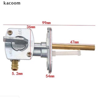 kacoom - válvula de depósito de combustible de gas para kawasaki kdx200 kdx220 kdx250 co