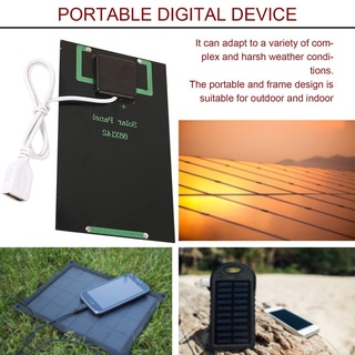 Ae 5W 5V Panel Solar cargador de batería DIY módulo Solar USB placa de carga Solar