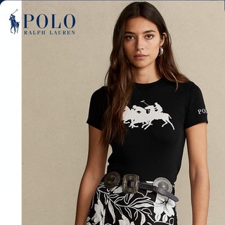Camiseta Polo con estampado de Ralph Lauren/ford Lauren/camiseta para mujer (1)