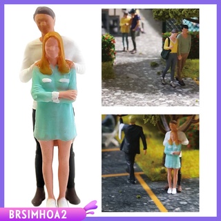 Brsimhoa2 1:64 Figuras Modelo pareja personas Para personas que se adaptan en Miniatura decoración accesorios De decoración