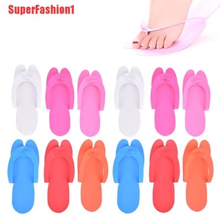 SF 12 pares de zapatillas de espuma desechables Salon Spa pedicura sandalias de espuma Slippper