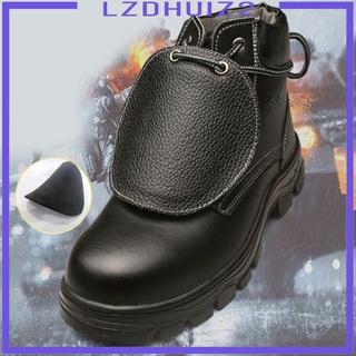 Les Fleurs - funda para zapatos, Anti-aplastamiento, resistente al desgaste, color negro (1)