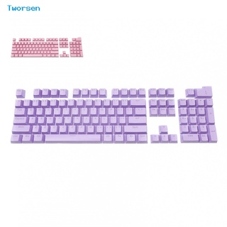 Tworsen 106Pcs Backlight ABS Key Caps Replacement Tool Kit Mechanical Keyboard Accessory