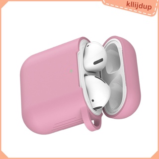 [kllijdup] auriculares cargador de auriculares caso Shell antigolpes cubierta bolsa para Airpods 1 2 (6)
