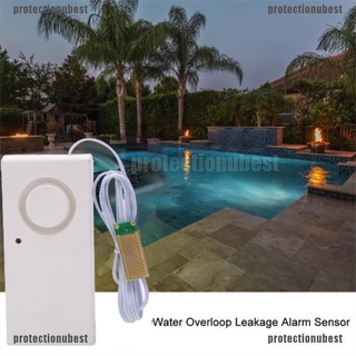 protectionubest sensor de desbordamiento de agua detector 120db sistema de alarma de fuga de agua seguridad doméstica npq