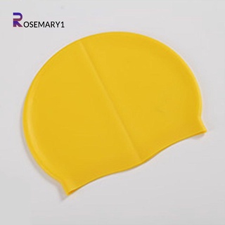 Tapas de natación de silicona impermeables proteger las orejas de pelo largo deportes natación piscina sombrero