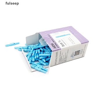 [fulseep] 200pcs 21g suave glucosa en sangre médica recogida de agujas lancetas pruebas de diabetes sdgc