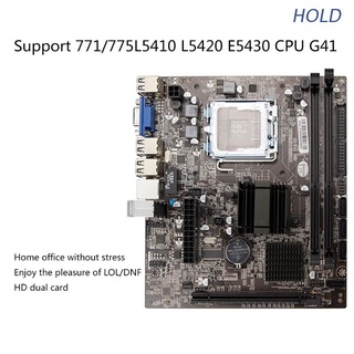 Hold G41 placa base de doble canal CPU LG PCI-E 16X 8GB 2 x DDR3 ranura de memoria