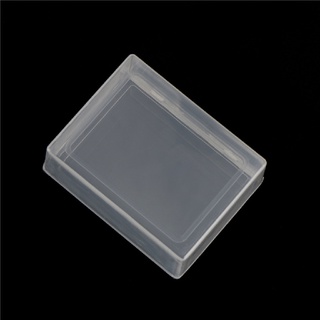 Mini organizador de joyas de plástico transparente para tarjetas de nombre [fengyunstore] (3)