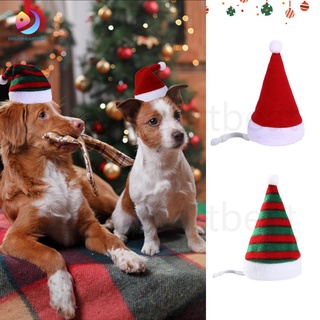 Sombrero De Santa Para Mascotas De Navidad Adornos Lindo Invierno Sombrero Christmas Puppy Kitten Hat Xmas Party Decoration -dre