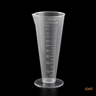 dadi 1pc 100ml botella de laboratorio laboratorio cocina plástico taza medidora