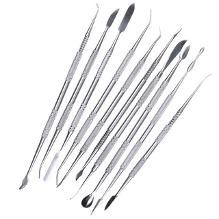 Stainless Steel Clay Carving Tools Jewelry Carving Carving Processing Kit Sculpture Tools for eling Ceramic Crafts