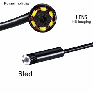 [romanholiday] 7 mm flexible ip67 impermeable micro usb inspección boroscopio cámara para android co