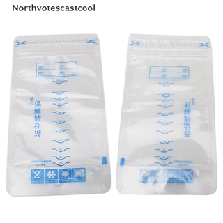 Northvotescastcool Leche Materna Almacenamiento Congelador Bolsa Desechable Etiquetas Seguras Bebé De Alimentos NVCC (8)