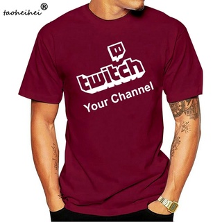 twitch logo personalizado camiseta tu canal broadcast streamers cómodo camiseta casual