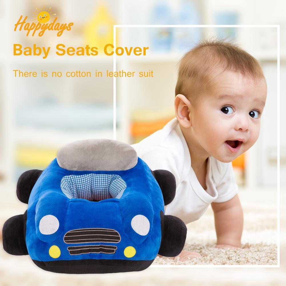 asientos de bebé sofá juguetes asiento de coche asiento de apoyo bebé felpa sin relleno