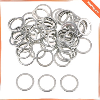 50x Engine Oil Drain Plug Crush Washer Gaskets Rings for 11126-AA000