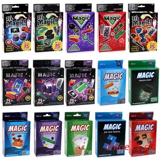 chloe11 novedad magia caja de juguete kit de magia truco props rompecabezas juguete educación gadget niños regalo