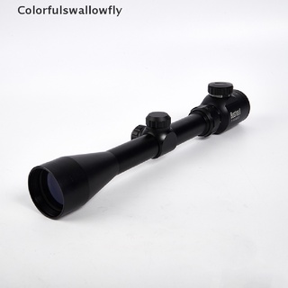 colorfulswallowfly 3-9x40eg óptico caza riflescope para rifle de aire óptico alcance vista con 11 mm csf
