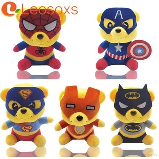 20cm winnie the pooh oso cosplay dc marvel los vengadores spiderman iron man batman superman juguetes de peluche muñecas regalos