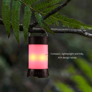 hbd-cl06 impermeable usb carga al aire libre camping lámpara led linterna de emergencia