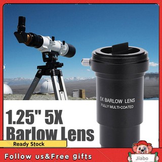 5X telescopio ocular Barlow lente 1.25" totalmente Multi-revestido para ocular de 31,7 mm