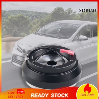 [listo] adaptador de cubo de rueda de dirección versión delgada ajuste perfecto negro 6 agujeros conector de volante automático para toyota (1)