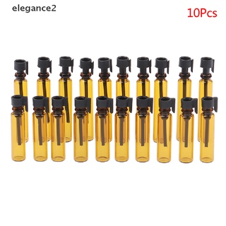 [elegance2] 10pcs vacío pequeño vidrio perfume muestra mini vial dipper botellas contenedor [elegance2]