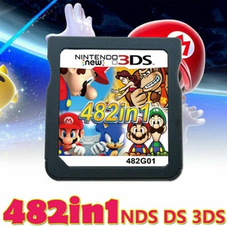 Nueva consola De juegos 3DSLL 482 en 1 Cartucho De tarjeta De videojuego consola Para 2ds 3ds Nds Ndsl Ndsi