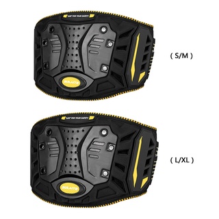 elitecycling - cinturón protector para motocicleta, anticaída, color amarillo (1)