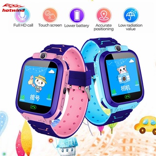 Reloj inteligente de los niños SOS teléfono reloj con tarjeta Sim foto impermeable IP67 niños regalo