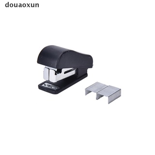 Douaoxun Super Mini Stapler Home Office Paper Document Bookbinding Machine Tool & Staple CO