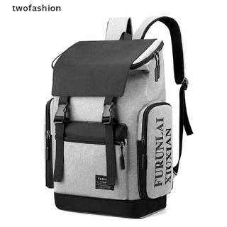 [twofashion] mochila de los hombres de la moda mochila portátil mochila de viaje mochila masculina adolescentes niño [twofashion]