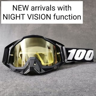 [nuevo Llegada] gafas de Motocross con función de visión nocturna/gafas de Motocross/gafas de carreras al aire libre ATV UTV Anti-UV/bicicleta (1)
