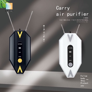 collar portátil colgante cuello purificador de aire portátil coche ion negativo hogar pequeño purificador (1)
