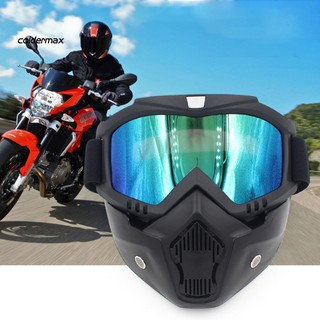 cd3-motocicleta casco de equitación gafas gafas de cara completa máscara escudo gafas gafas