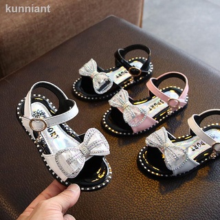 Zapatos De Princesa antideslizantes con suela suave para bebés/niñas/zapatos De verano con lazo