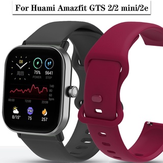 Para Huami amazfit gts 2 mini 2e correa de silicona correa de reloj de 20 mm banda de reloj de reemplazo de pulsera amazfit gts bip (1)