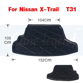 Para Nissan X-trail Rogue Xtrail T32 2014 - 2019 forro trasero para maletero, bandeja de carga, Protector de alfombra de piso 2015 2016 2017 2018