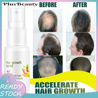 pluscloth1.co 20ml jengibre herbal salud fuerte crecimiento fuerza cabello líquido tratamiento spray