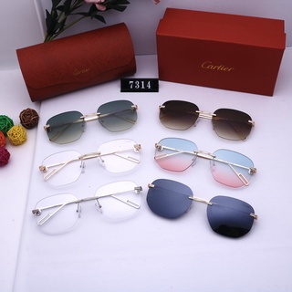! ¡cartier! Las nuevas gafas de sol polarizadas Anti-UV 400 Anti luz azul para mujer gafas de sol