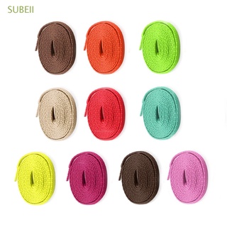 SUBEII Shoestrings Flat Shoelaces Multi Color shoestring Sport Elastic Shoe Laces Shoes Accessories Long Thin Fashion Flat Shoe Canvas Shoes For Kids and Adult