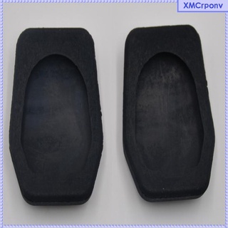 2pcs Car Auto Clutch Pedal Cover Pad Fits for FORD TRANSIT MK6 MK7 Black