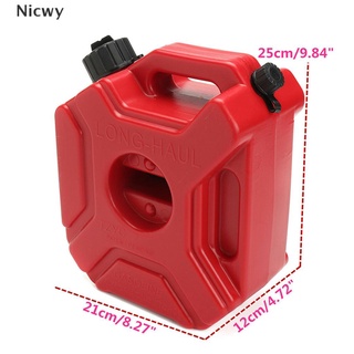 Nicwy Tanque De combustible De automóvil De Plástico 3l Portátil Terry Can gas Atv Utv Gokart Br