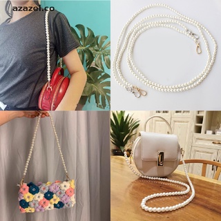[azazel] correa de perlas de 100/110/120 cm para bolsas, bolso de bricolaje, bolso de repuesto, cinturón de perlas [co] (1)