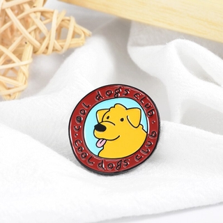 Cool Dogs Club Enamel Pin Custom Cute Dog Puppy Brooches Badges Bag Shirt Lapel Pin Buckle Animal Jewelry Gift for Friend (6)
