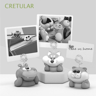 cretular hot ornamento de dibujos animados animales foto mensaje soporte creativo escritorio memorándum tarjeta de visita