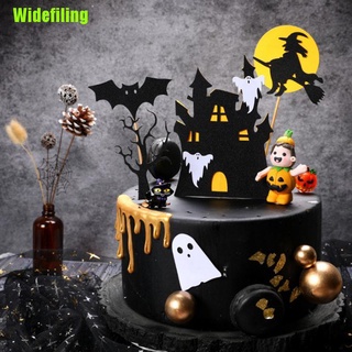 [K] Decoración divertida para tartas de Halloween, fiesta de cumpleaños, decoración de tartas