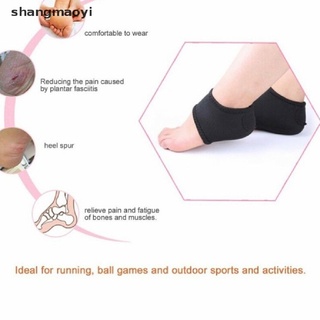 [shangmaoyi] 1 par de calcetines para fascitis plantar, tacón, tobillo, alivio del dolor, almohadilla para el talón [shangmaoyi] (6)