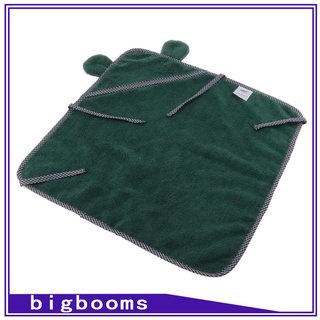 [bigrooms] Toalla De baño absorbente Para mascotas pequeñas y medianas Gatos Verdes (1)